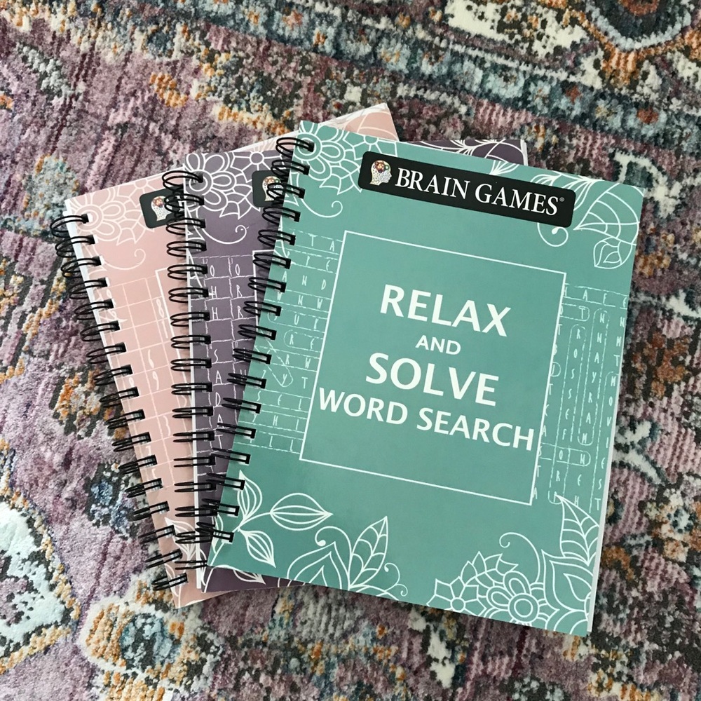 3 puzzle books